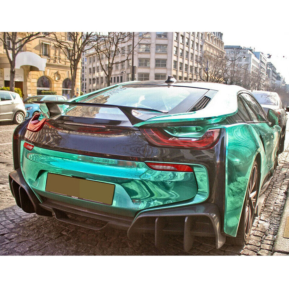Hamann Style Carbon Fiber Trunk Spoiler for BMW i8 I12/I15 (2014–2020)