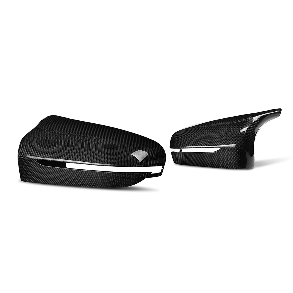 LHD ST Style Carbon Fiber Mirror Caps for BMW 5 Series M5 F90 Pre-LCI (2017-2020)