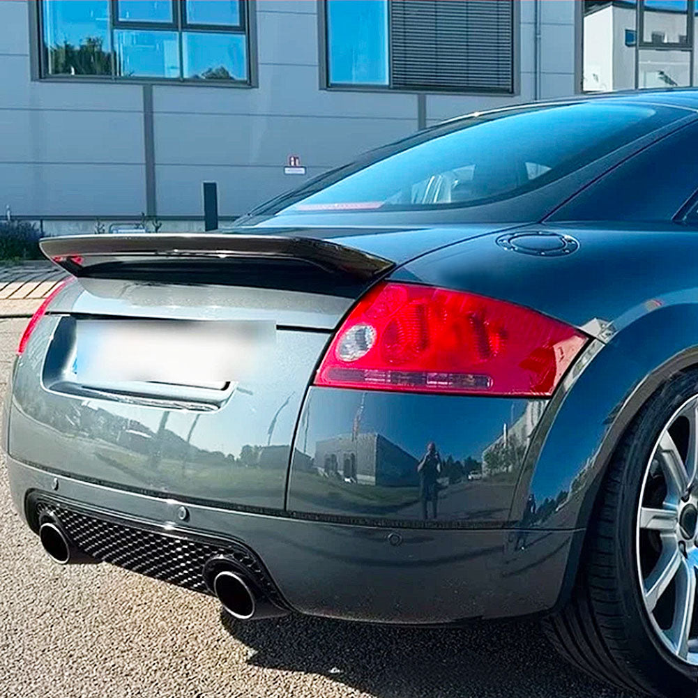 Gloss Black Trunk Spoiler for Audi TT (1998-2006)