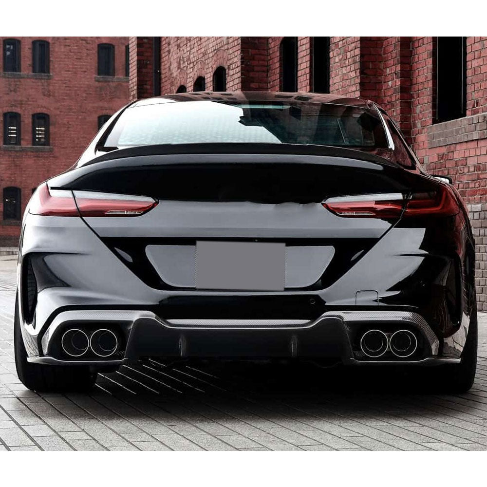 ST Style Carbon Fiber Trunk Spoiler for BMW 8 Series G16 Gran Coupe (2019+)