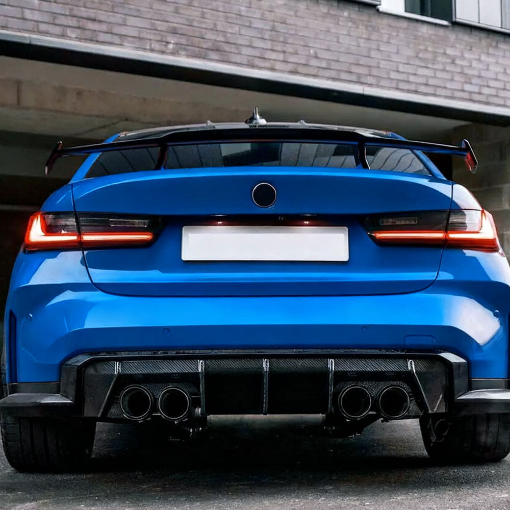 Performance Style Carbon Fiber Rear Diffuser For M3 G80/G81 M4 G82/ G83 (2021+)