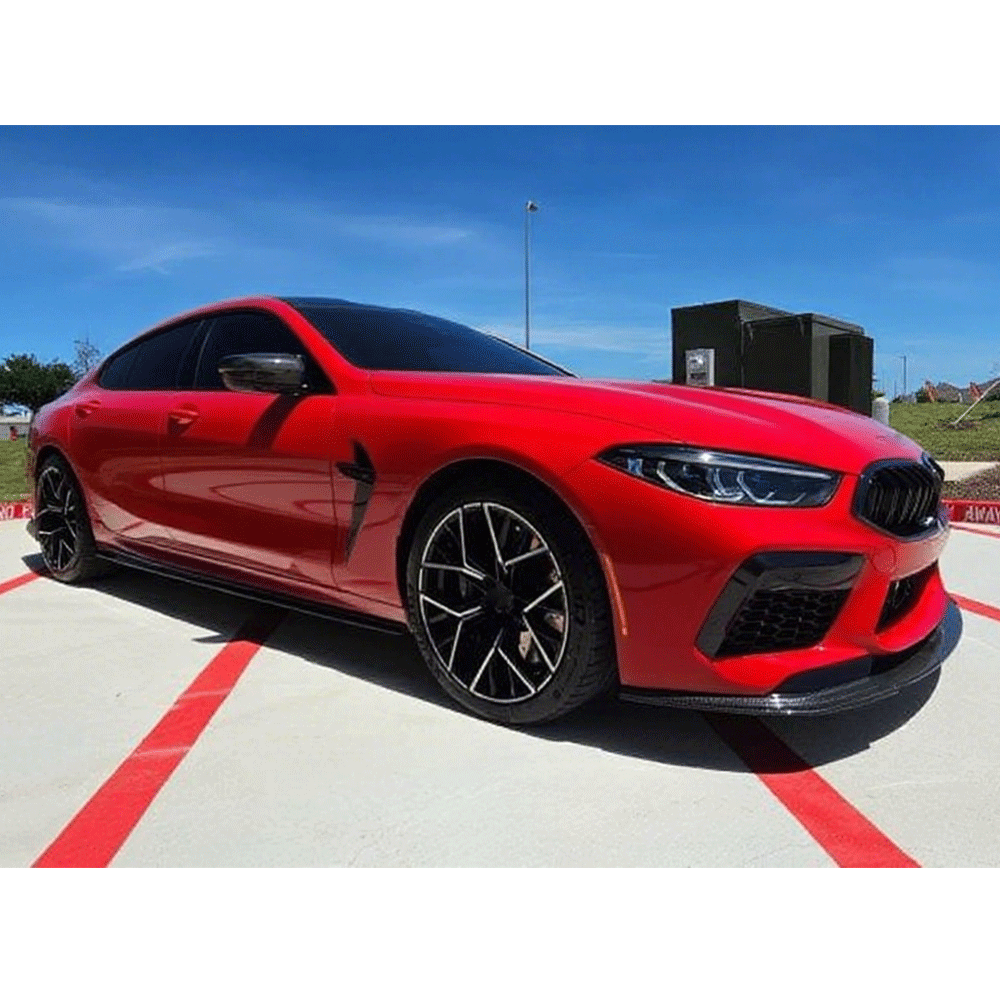 3D Style Carbon Fiber Side Skirts for BMW 8 Series G16 Gran Coupe (2019+)