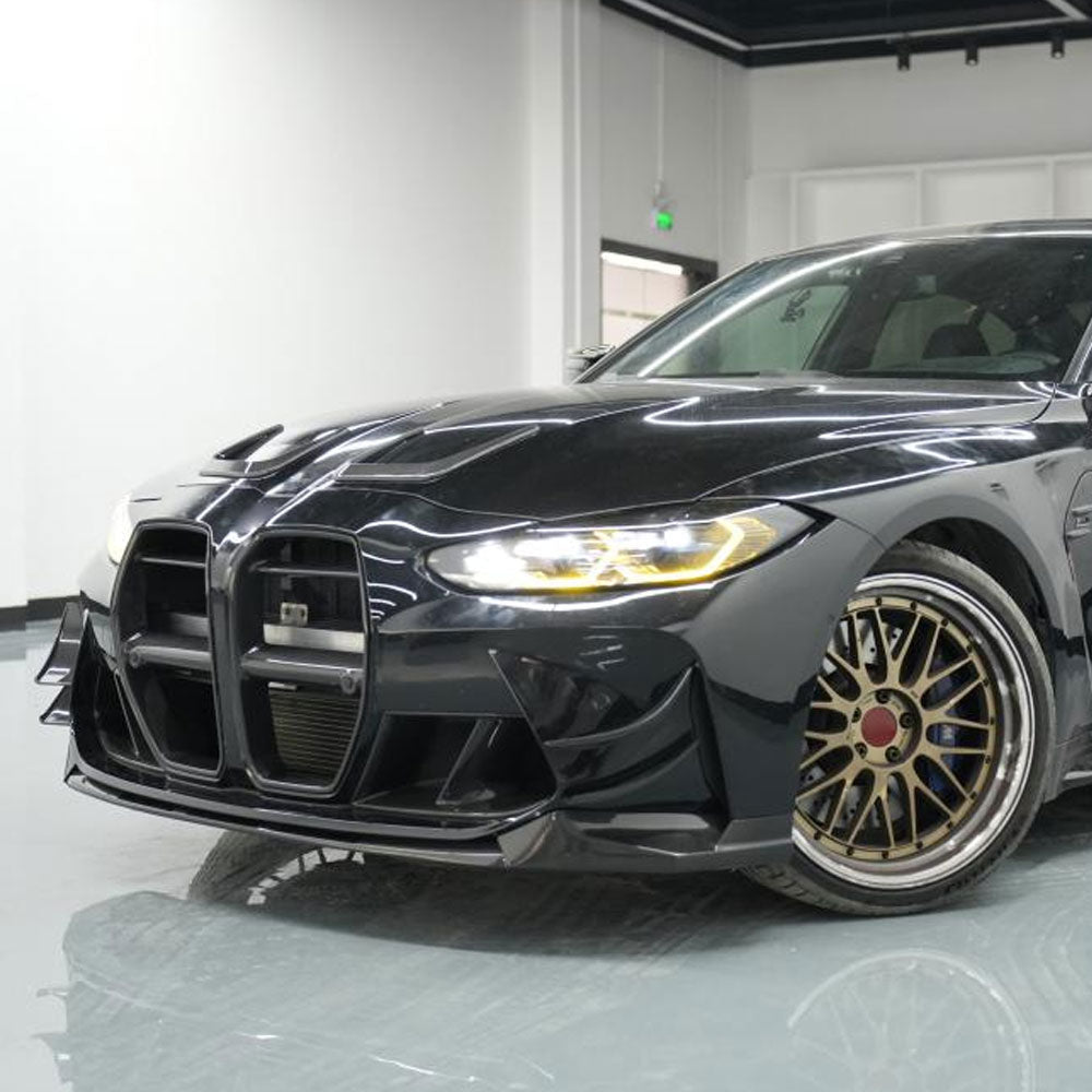ST Style Carbon Fiber Front Lip For M3 G80/G81 M4 G82/ G83 (2021+)