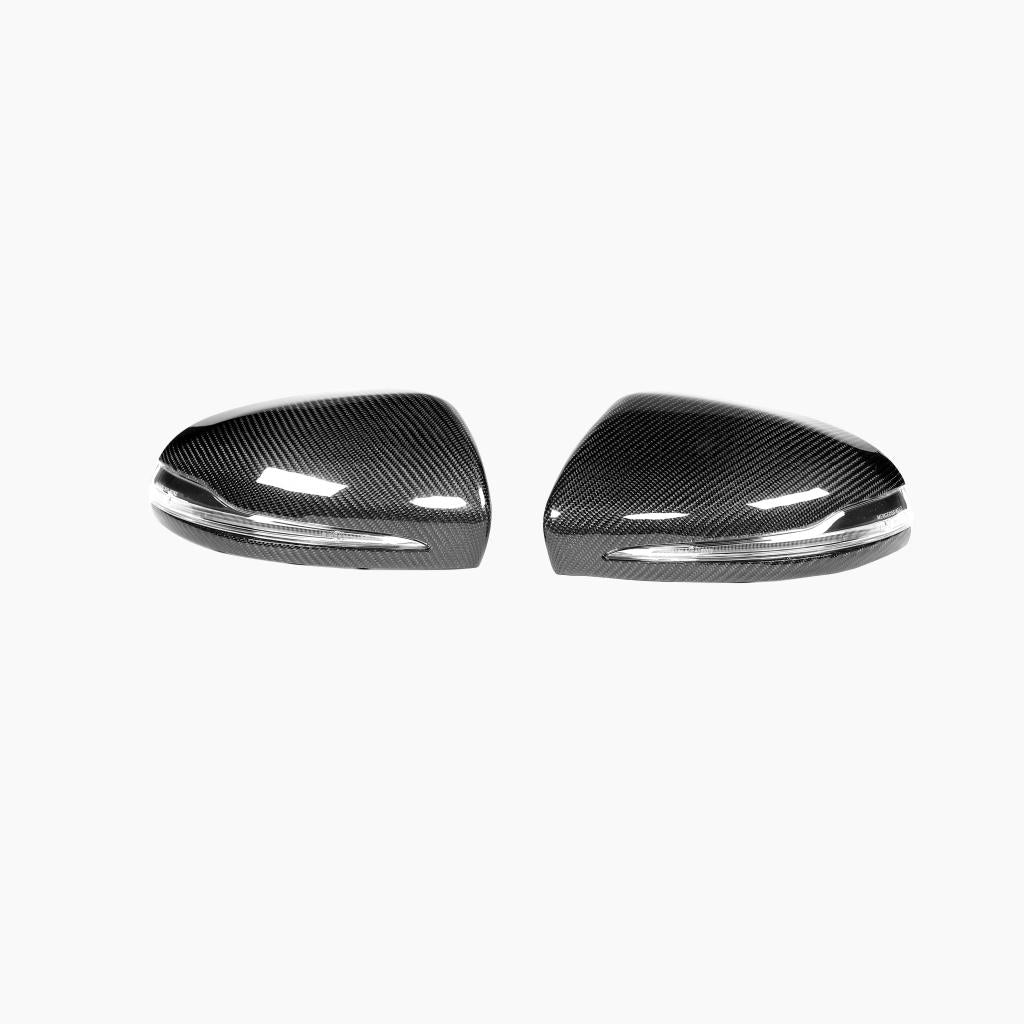 Benz S‑Class W222 Pre‑Facelift Mirror Caps Carbon Fiber