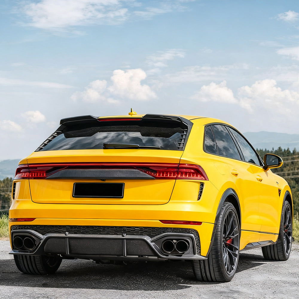 ST Style Carbon Fiber Rear Diffuser for Audi RSQ8 Pre-LCI (2019–2023)