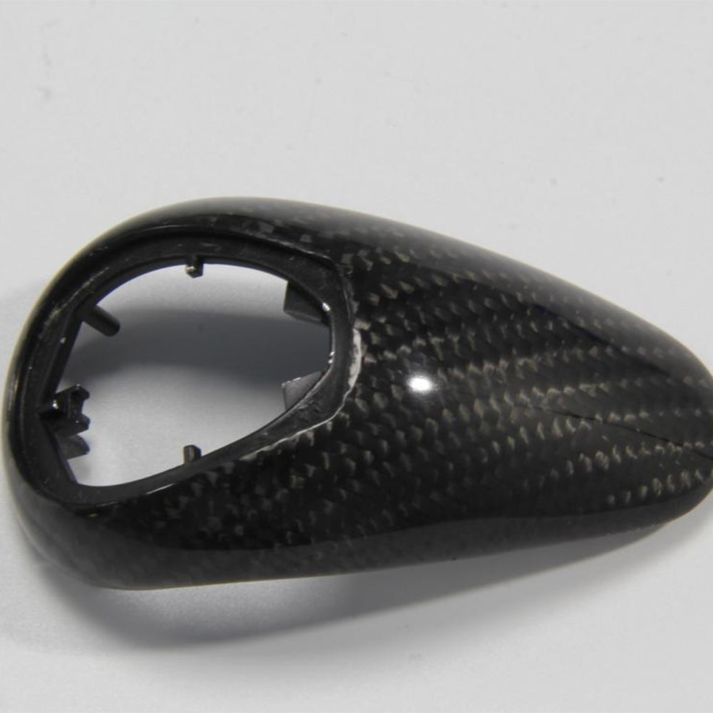 Carbon Fiber Shift Knob Cover for BMW M2 F87(2016-2021)/M3 F80(2014-2020)/M4 F82 F83(2014-2020)/M5 F10(2011-2016)/M6 F12 F13(2012-2018)/X5M F85(2015-2018)/X6M F86(20015-2019)