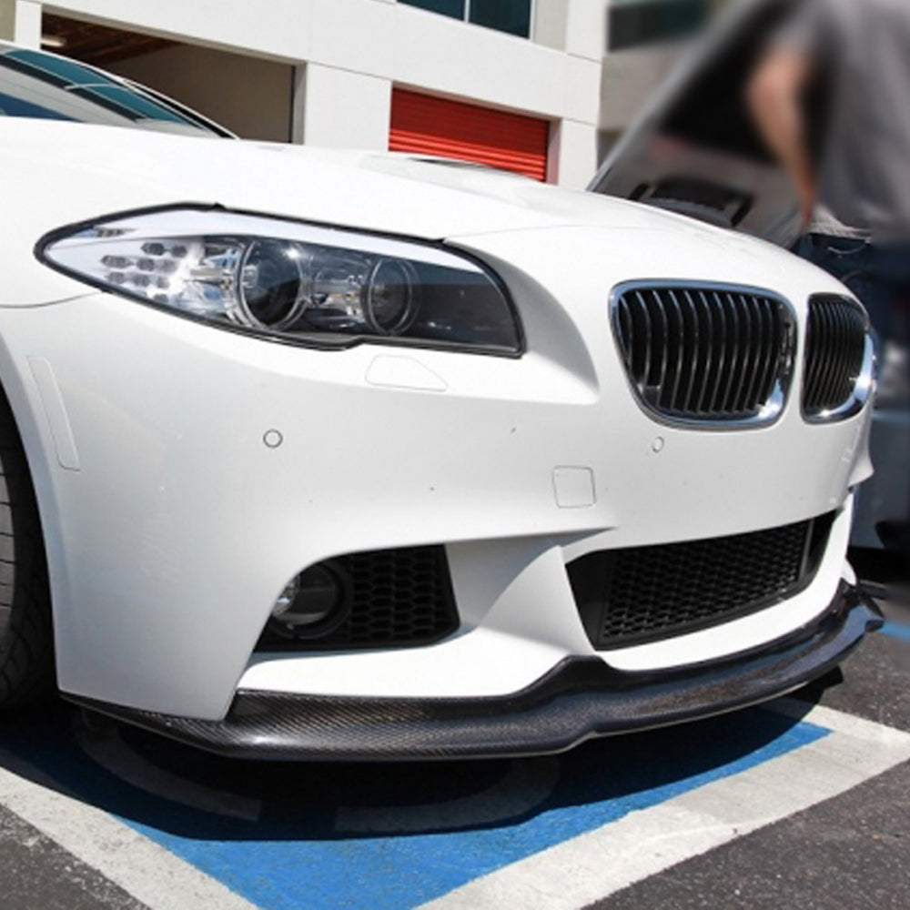 ARKM Style Carbon Fiber Front Lip for BMW 5 Series F10/F11 M Sport (2010–2017)