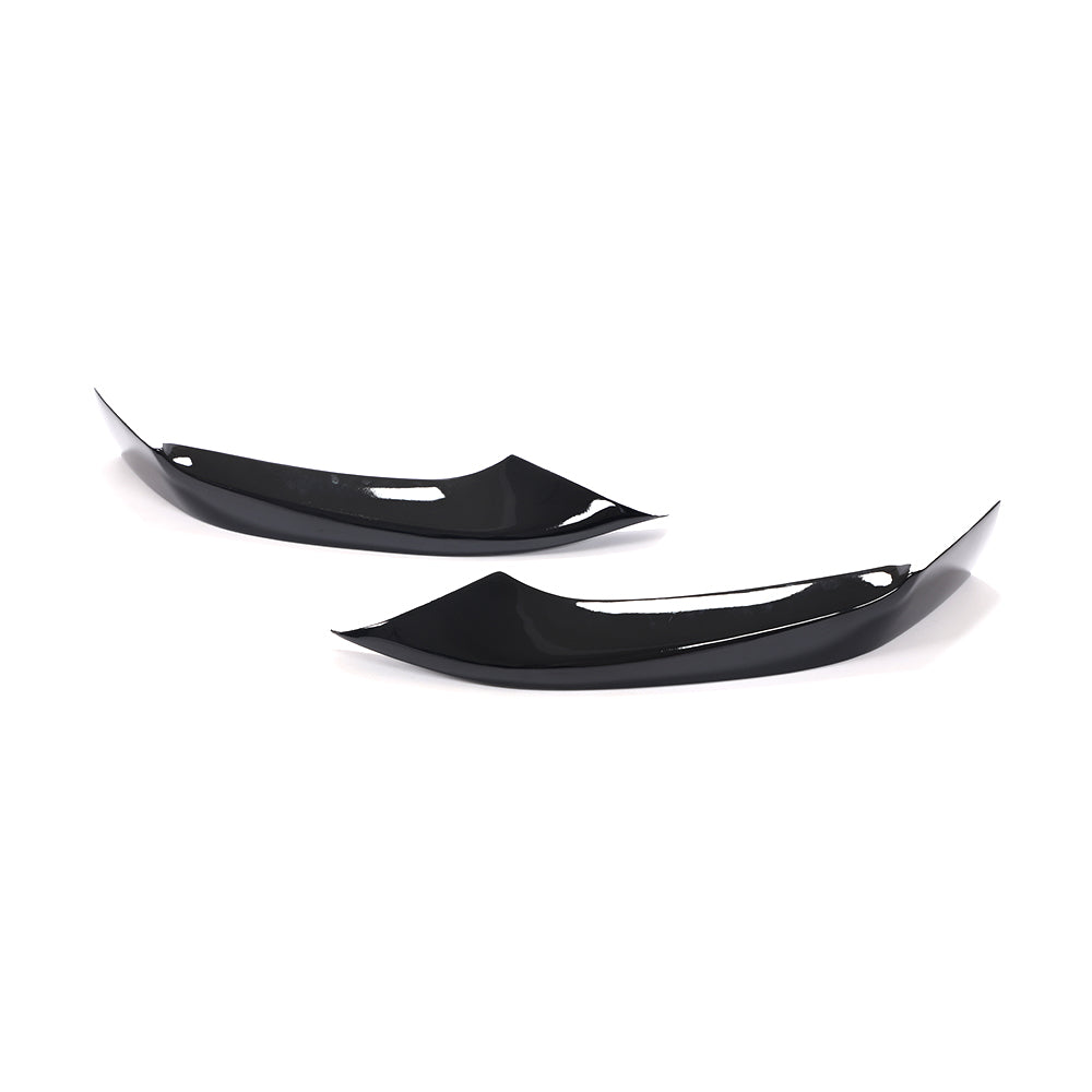 Performance Style Gloss Black Front Splitter For BMW 5 Series G30 G31 Pre-LCI M Sport (2017-2020)