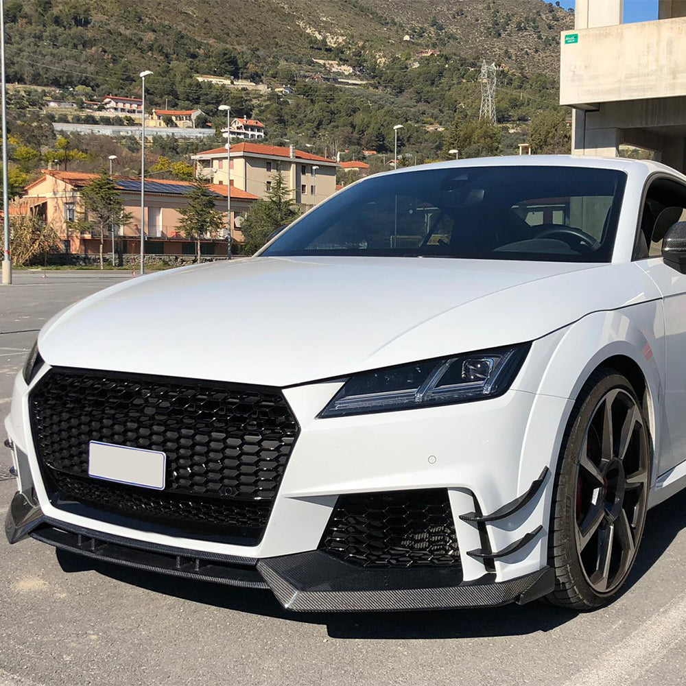 ABT Style Carbon Fiber Front Lip for Audi TT RS MK3 8S Pre-LCI(2017-2019)
