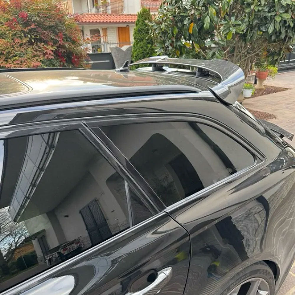 ST Style Carbon Fiber Rear Roof Spoiler for Audi RS6 C8 (2019-2024)