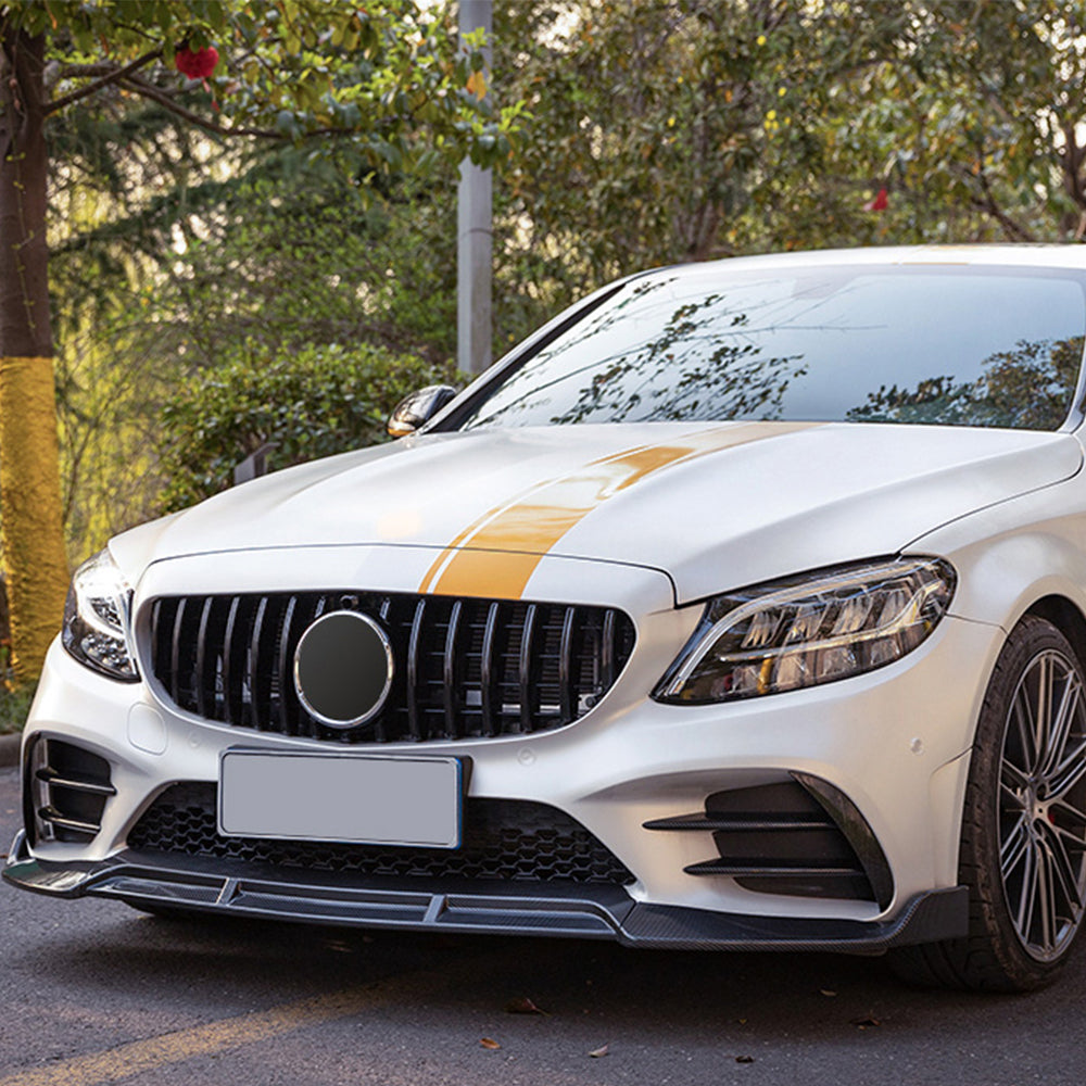 Barbus Style carbon fiber front lip for Mercedes Benz C-Class W205 C43 AMG(2014-2018)