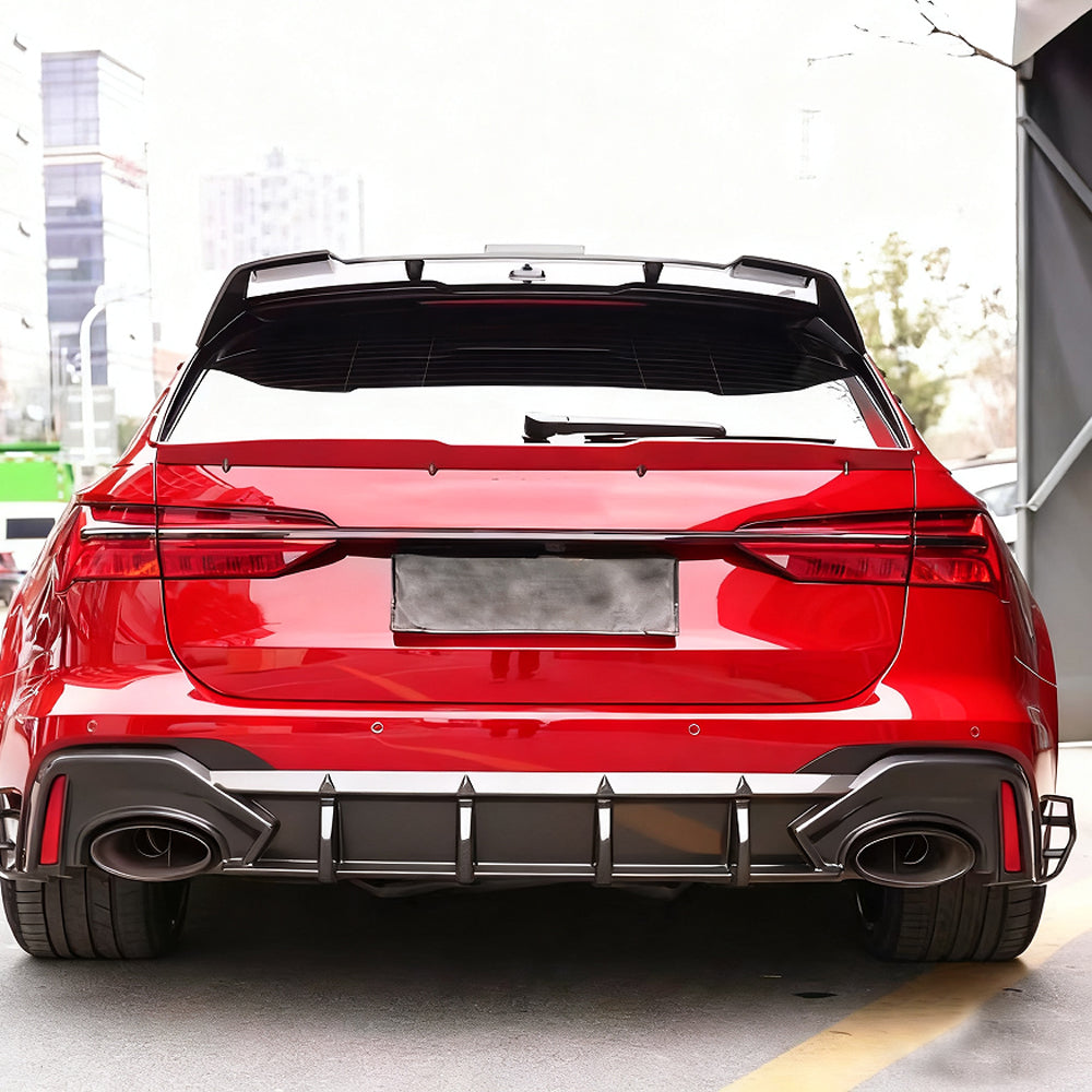 ST Style Carbon Fiber Roof Spoiler for Audi RS7 C7, RS6 C8 (2019–2024)