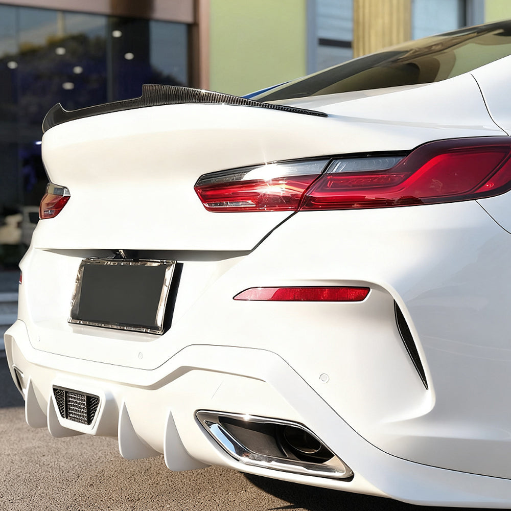AC Style Carbon Fiber Trunk Spoiler for BMW 8 Series G16,M8 F93 (2019+)