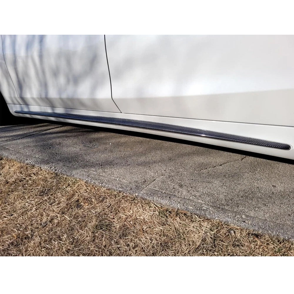 Benz S‑Class W222 Pre‑Facelift Side Skirts Carbon Fiber