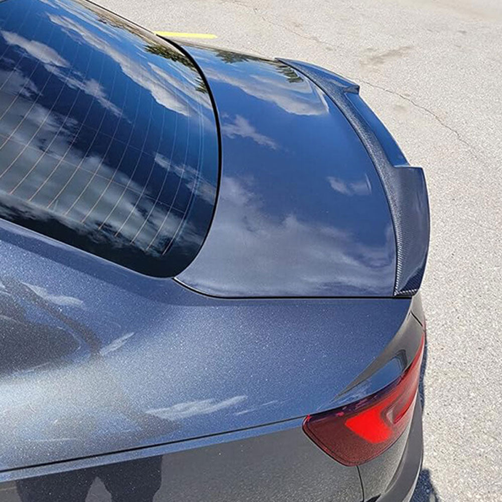 M4 Style Carbon Fiber Rear Spoiler For Audi A4/S4 B9 Pre-LCl (2016-2019) A4/S4 B9.5 LCI(2020-2023)