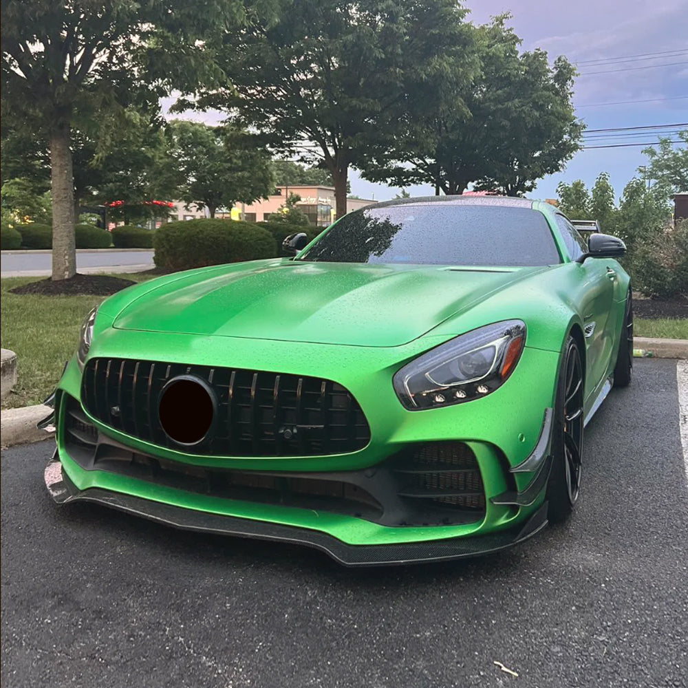 Mercedes-Benz AMG GT R Coupé Front Lip carbon fiber installed