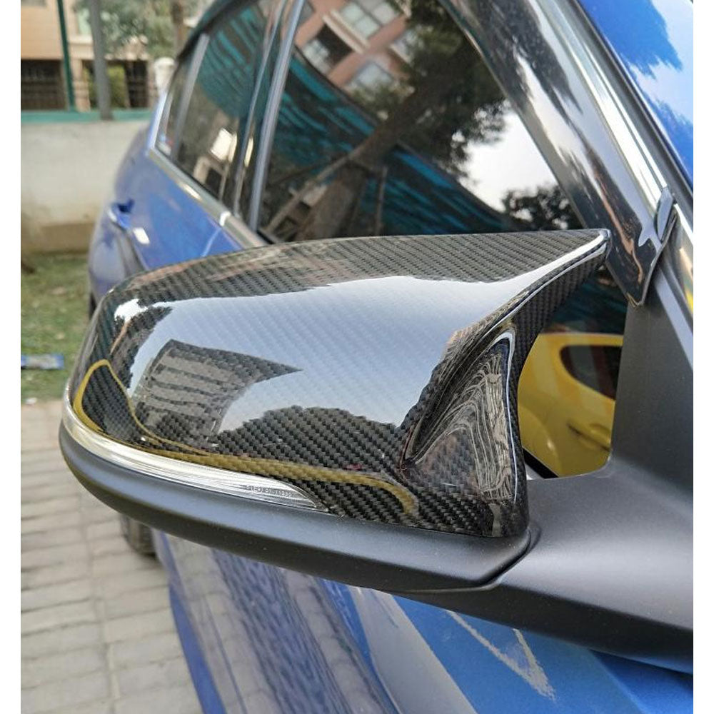 ST Style Carbon Fiber Mirror Caps for BMW X1 F48 LCI (2019-2022) Z4 G29(2018+)