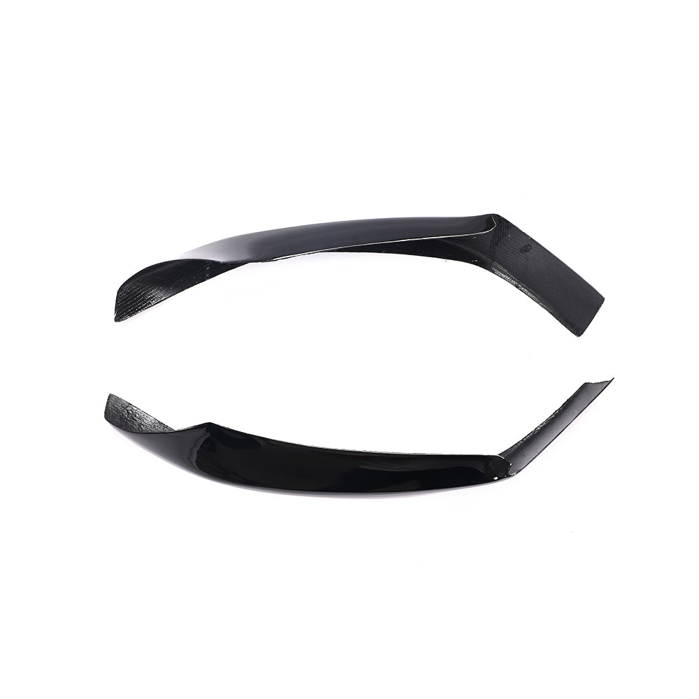 Performance Style Gloss Black Front Splitter For BMW 5 Series G30 G31 Pre-LCI M Sport (2017-2020)