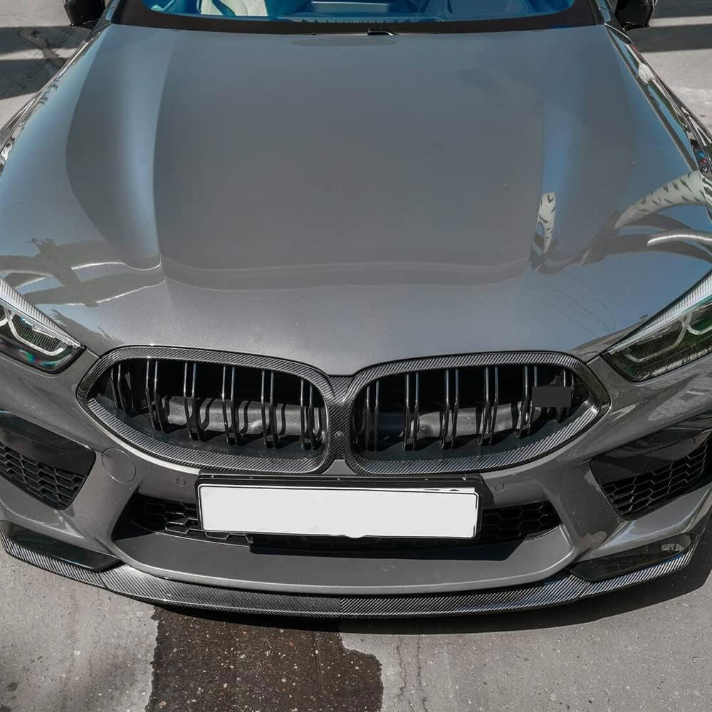 ST Style Dual Slat Carbon Fiber Front Grille for BMW 8 Series G14/G15/G16 (2019+)