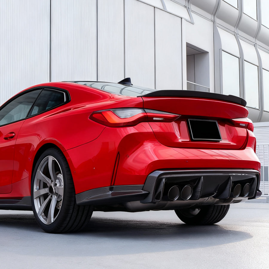 3D Style Carbon Fiber Rear Diffuser For BMW M4 G82/G83 (2021+)