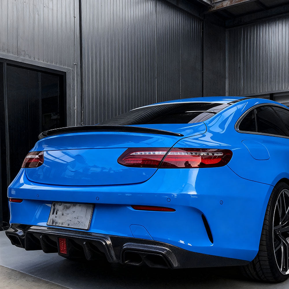 AMG Style Carbon Fiber Trunk Spoiler for Mercedes Benz E-Class C238 Pre-Facelift Coupe (2017-2020)