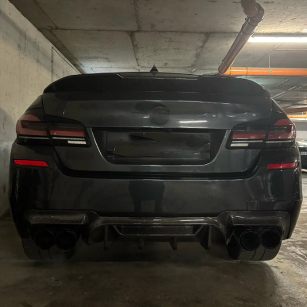 ST Style Carbon Fiber Rear Diffuser For BMW M5 F10 (2011–2016)
