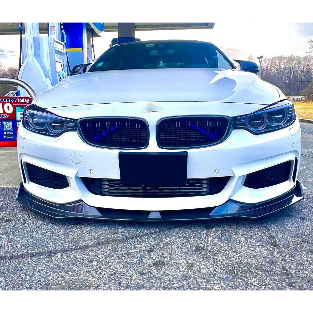ST Style Carbon Fiber Front Lip for BMW F32 F33 F36 M-Sport (2014-2020)