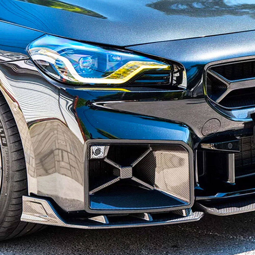 ST Style Carbon Fiber Front Bumper Vent for BMW M2 G87 (2023+)