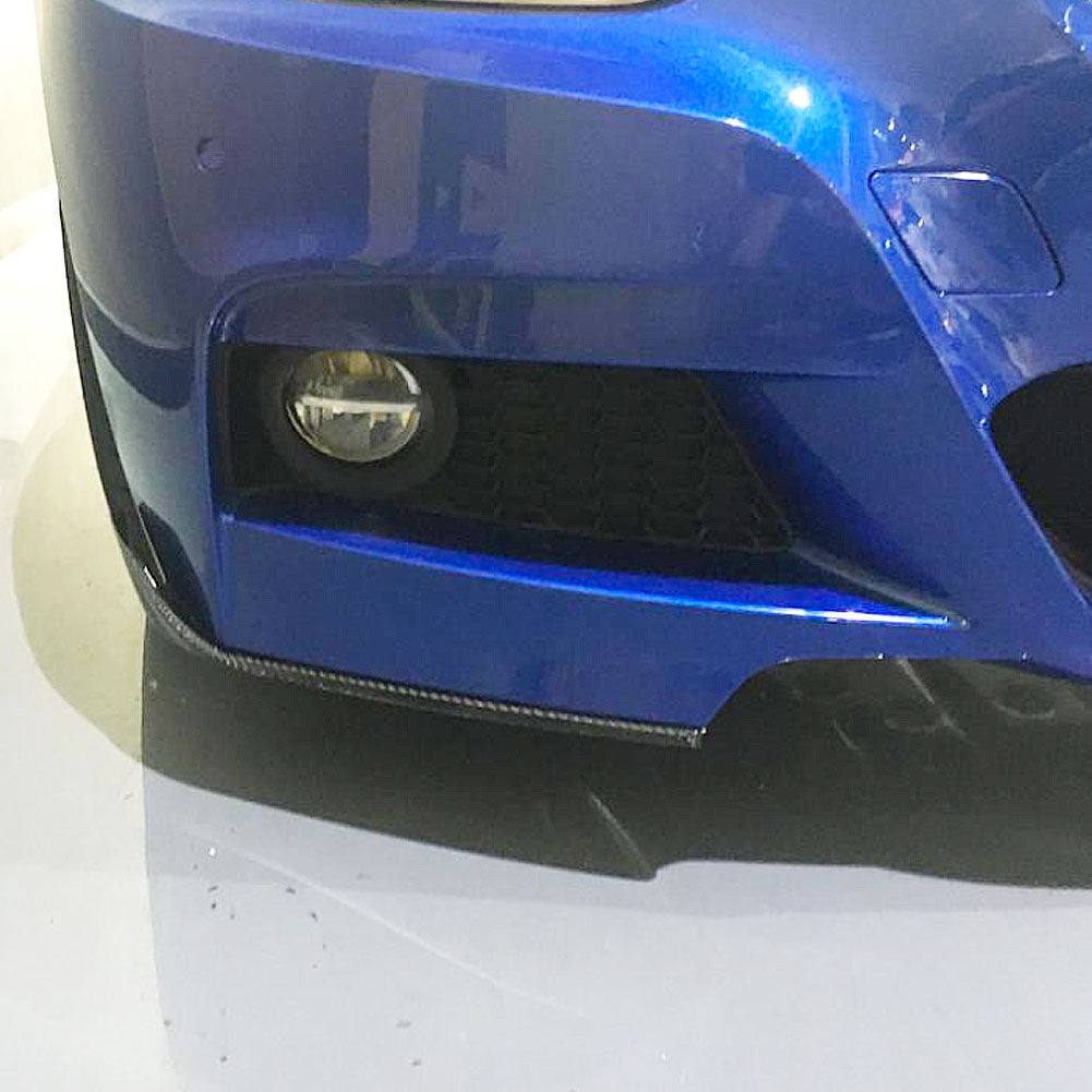 ST Style Carbon Fiber Front Splitters for BMW 3 Series F30 M Sport (2012-2019)