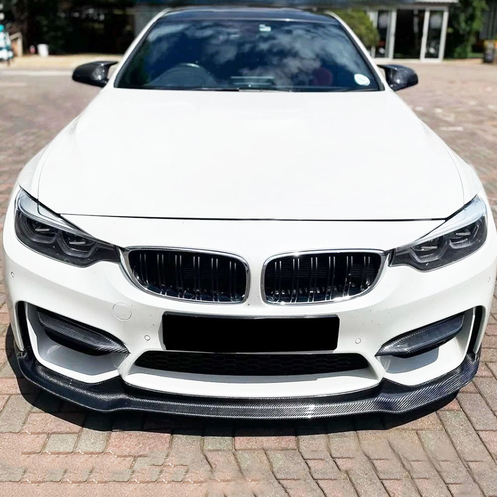 VORSTEINER Style Carbon Fiber Front Lip for BMW M3 F80 M4 F82/F83 (2014-2020)