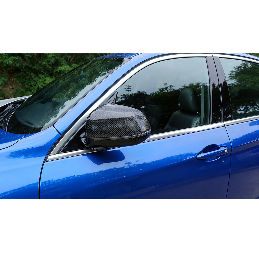 ST Style Carbon Fiber Mirror Caps for BMW X3 G01/X4 G02/X5 G05/X6 G06/X7 G07 (2019-2023)