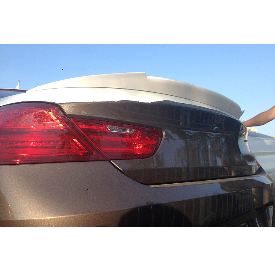 V Style Matte Grey Trunk Spoiler For 6 Series F06/F13 M6 Gran Coupé (2011–2018)
