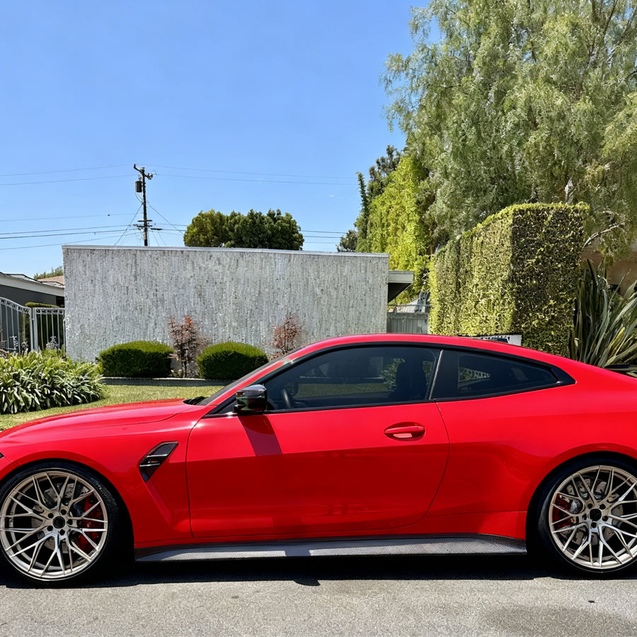 3D Style Carbon Fiber Side Skirts For BMW M4 G82/G83 (2021+)