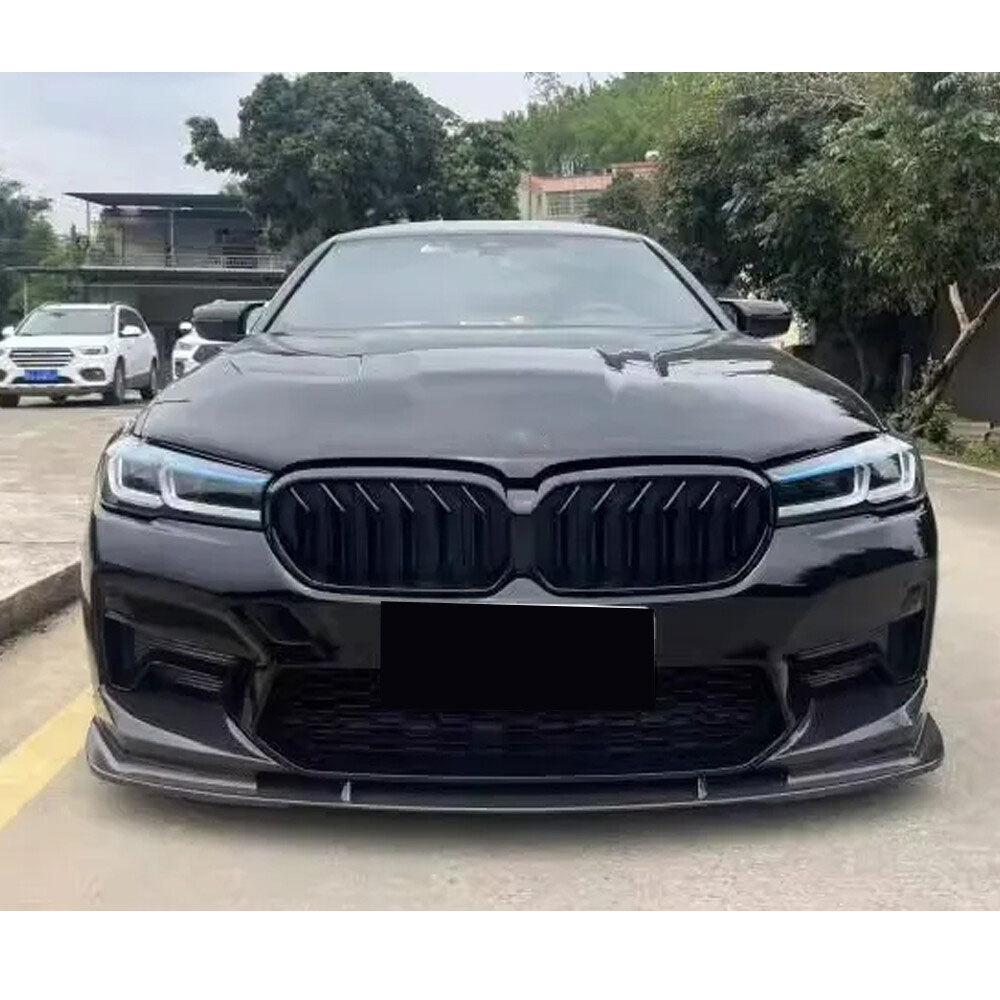 3D Style Carbon Fiber Front Lip for BMW M5 F90 Pre-LCI (2020-2023)