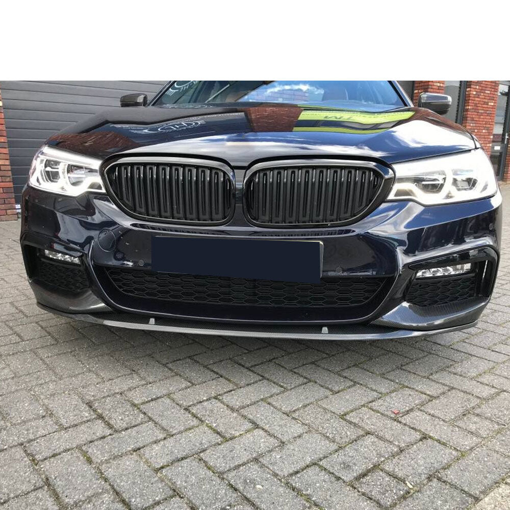 Performance Style Carbon Fiber Front Lip For BMW 5 Series G30 G31 Pre-LCI M Sport (2017-2020)