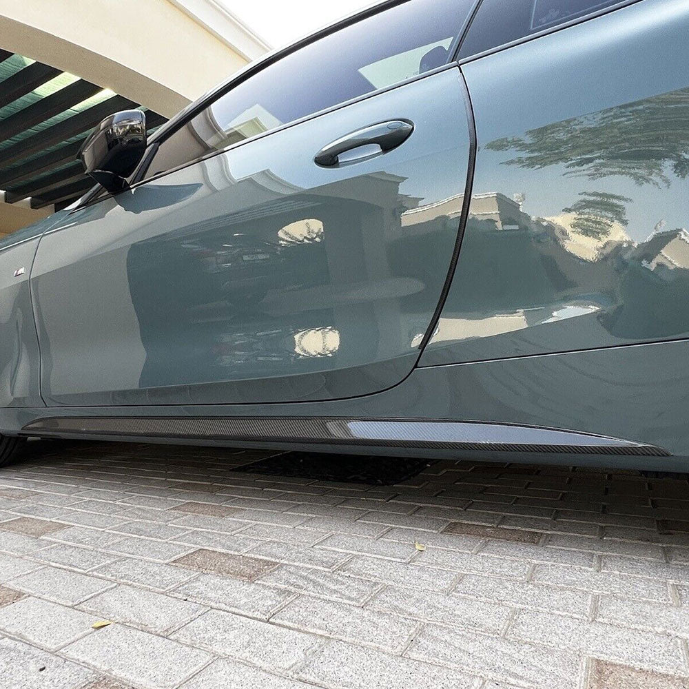 MP Style Carbon Fiber Side Skirts for BMW 4 Series G22 Coupé, G23 Convertible (2021+)