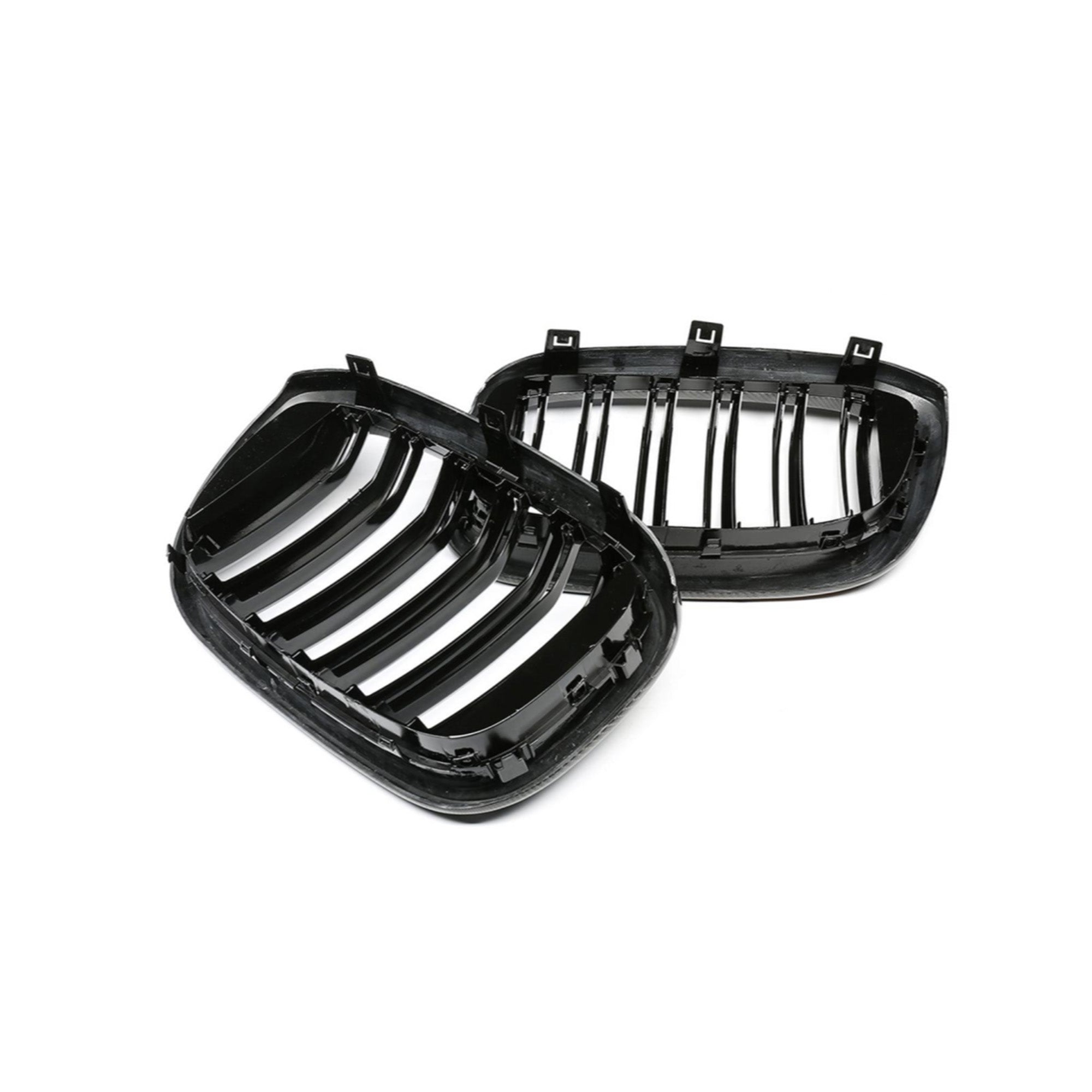 ST Style Carbon Fiber Front Grille Dual Slat for X4 G02 Pre-LCI (2018–2021)