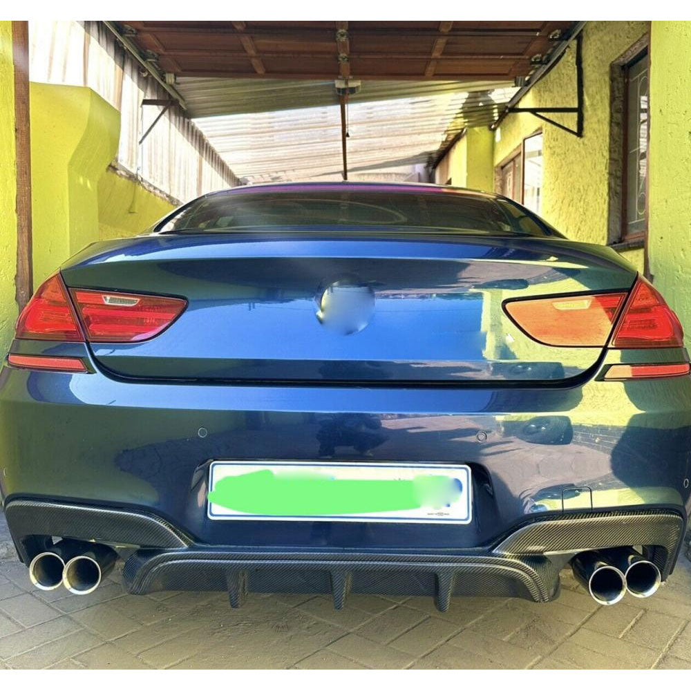 ST Style Carbon Fiber Rear Diffuser For BMW M6, 6 Series F06 F12 F13 M Sport (2011-2018)