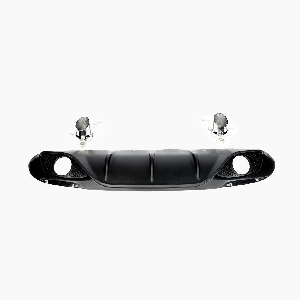 Alfa Romeo Giulia Base Sedan ABS Rear Diffuser - front view