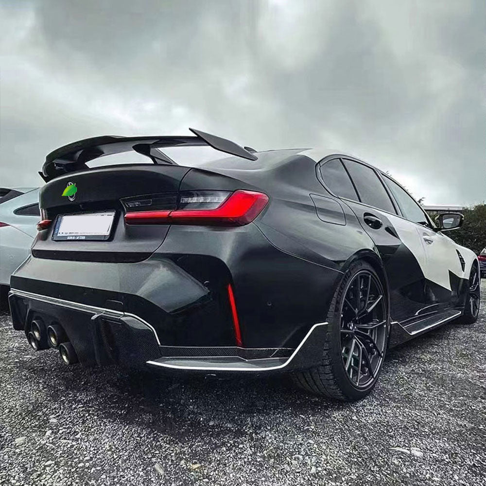 Performance Style Carbon Fiber Front Splitter for BMW G80 M3 Sedan (2021+)