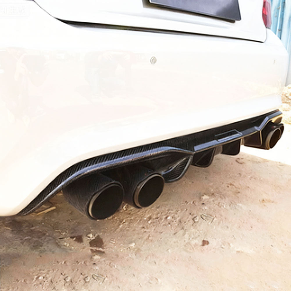 AK Style Carbon Fiber Rear Diffuser for BMW M2 F87/M2 F87 Competition (2016-2021)