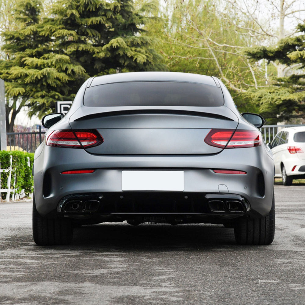 Barbus Style Carbon Fiber Rear Spoiler for Mercedes Benz C-Class C205/C43 C63 AMG Coupé 2-Door(2014+)
