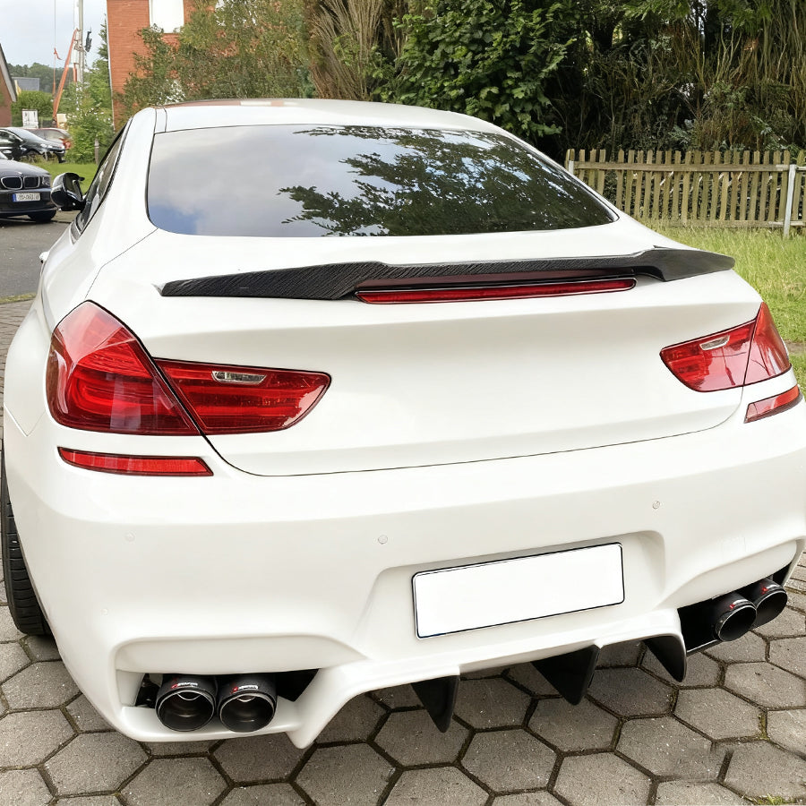 M4 Style Carbon Fiber Trunk Spoiler For BMW 6 Series F06/F12/F13 M6 (2011–2018)