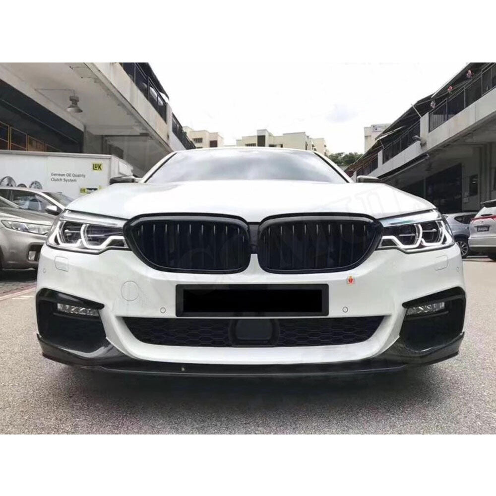 Performance Style Carbon Fiber Front Splitter For BMW 5 Series G30 G31 Pre-LCI M Sport (2017-2020)