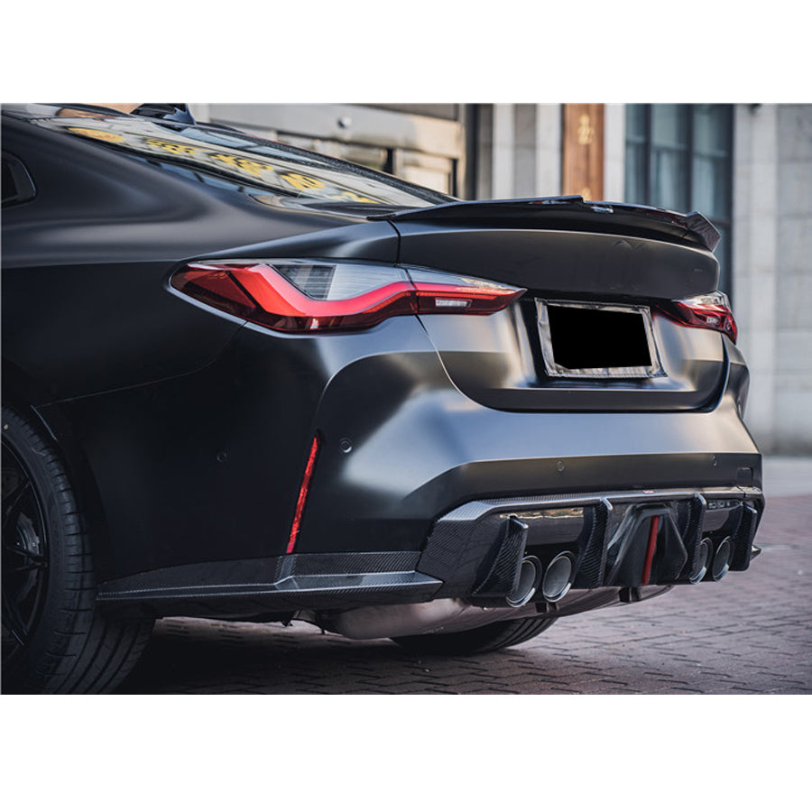 OEM Style Carbon Fiber Rear Splitter For BMW M4 G82/G83 (2021+)