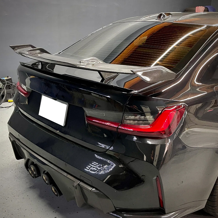 Performance Style Carbon Fiber Trunk Spoiler For M3 G80,M4 G82 (2021+)