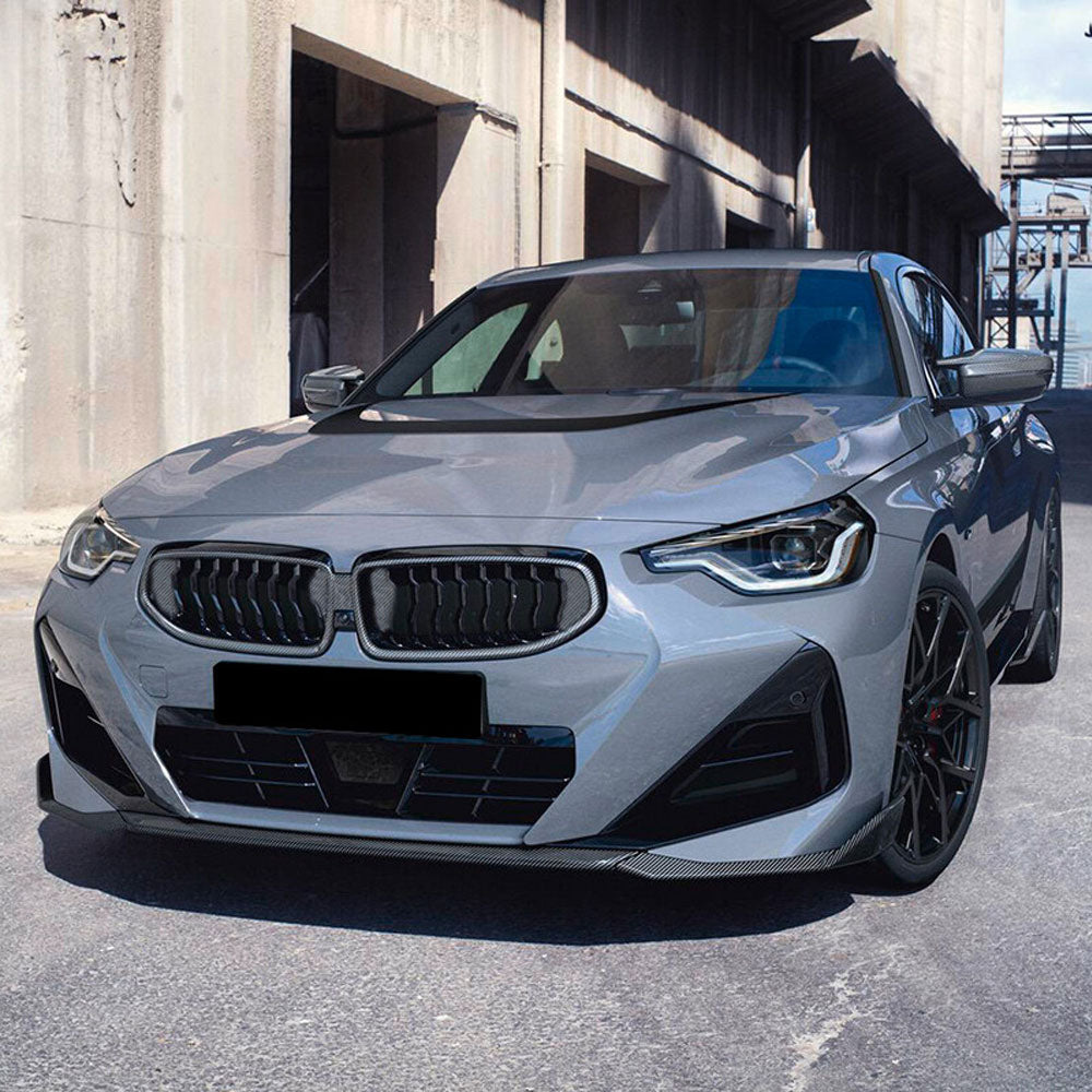 ST Style Carbon Fiber Front Grille for BMW 2 Series G42 Coupé (2021+)
