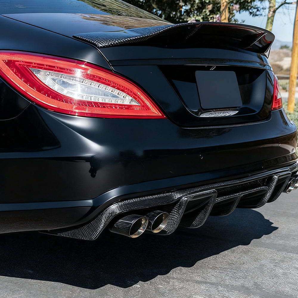 Benz CLS C218 Pre‑Facelift, Facelift spoiler carbon fiber