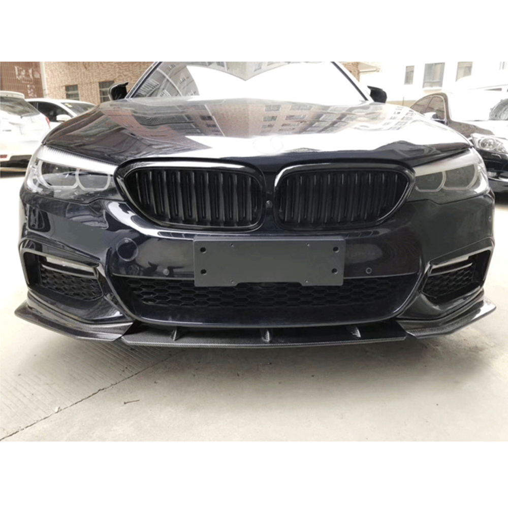 FD Style Carbon Fiber Front Lip for BMW 5 Series G30, G31 Pre-LCI M Sport (2017–2020)