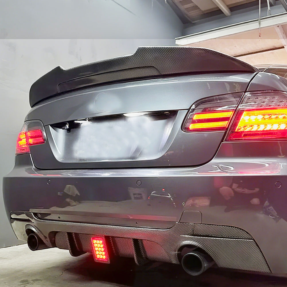 PSM Style Carbon Fiber Trunk Spoiler for BMW 3 Series E92 Coupe (2006-2013)